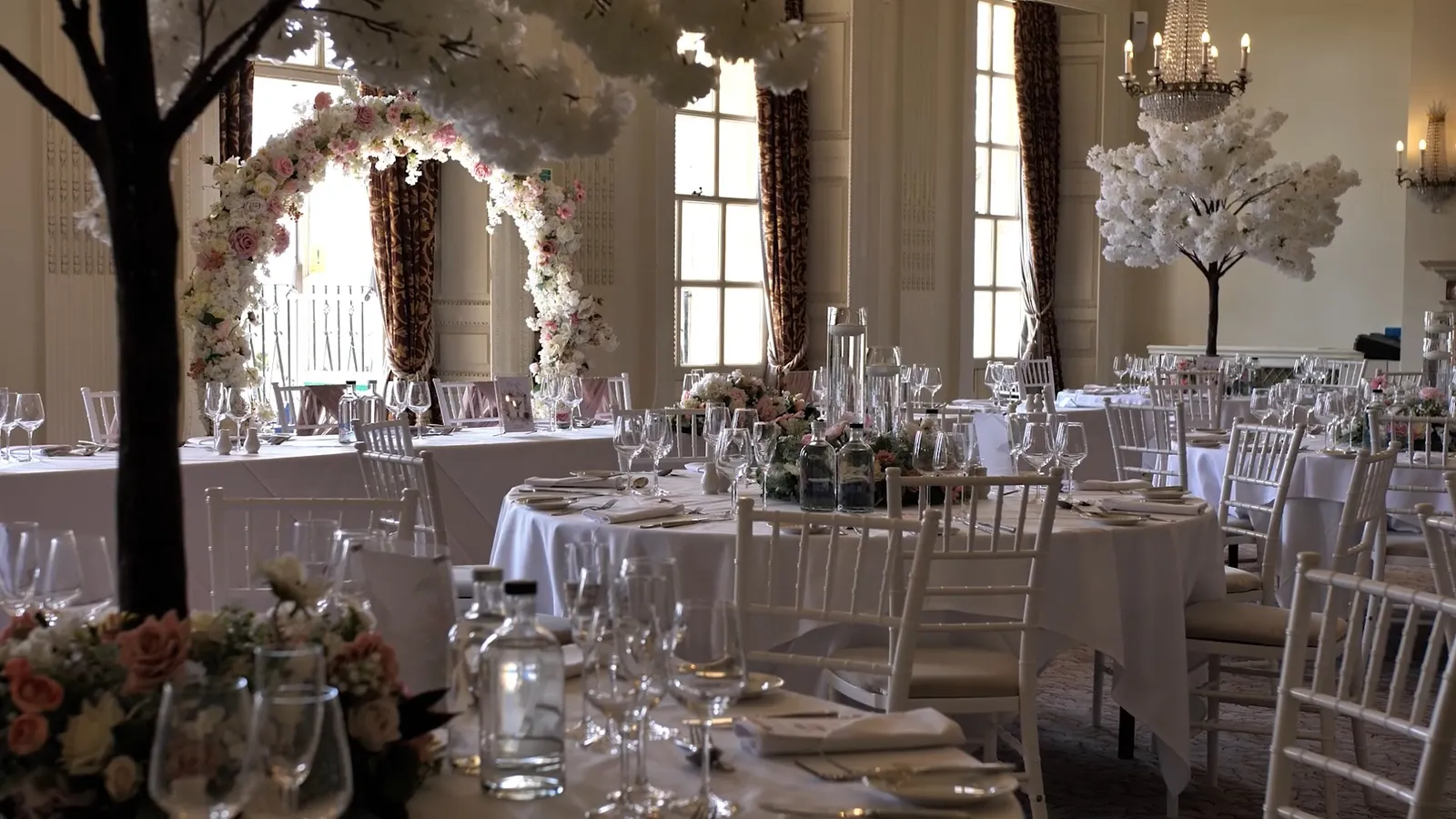 Buxted Park Hotel Wedding Breakfast